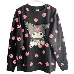 NWOT Sanrio Kuromi Sweatshirt Crewneck Size Large